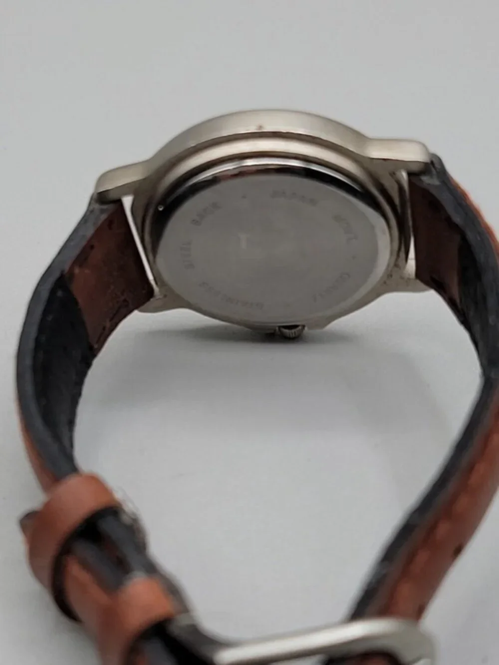 Time Magazine Quartz Watch Silver Tone Dial 33 mm 7